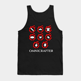 Omnicrafter - For players of FFXIV Online MMORPG Tank Top